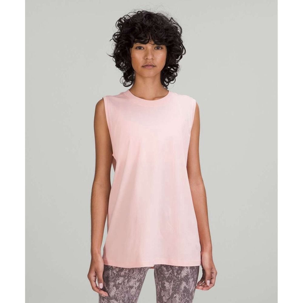 Lululemon All Yours Tank. Dew Pink. Sleeveless. Womens. Sz 2